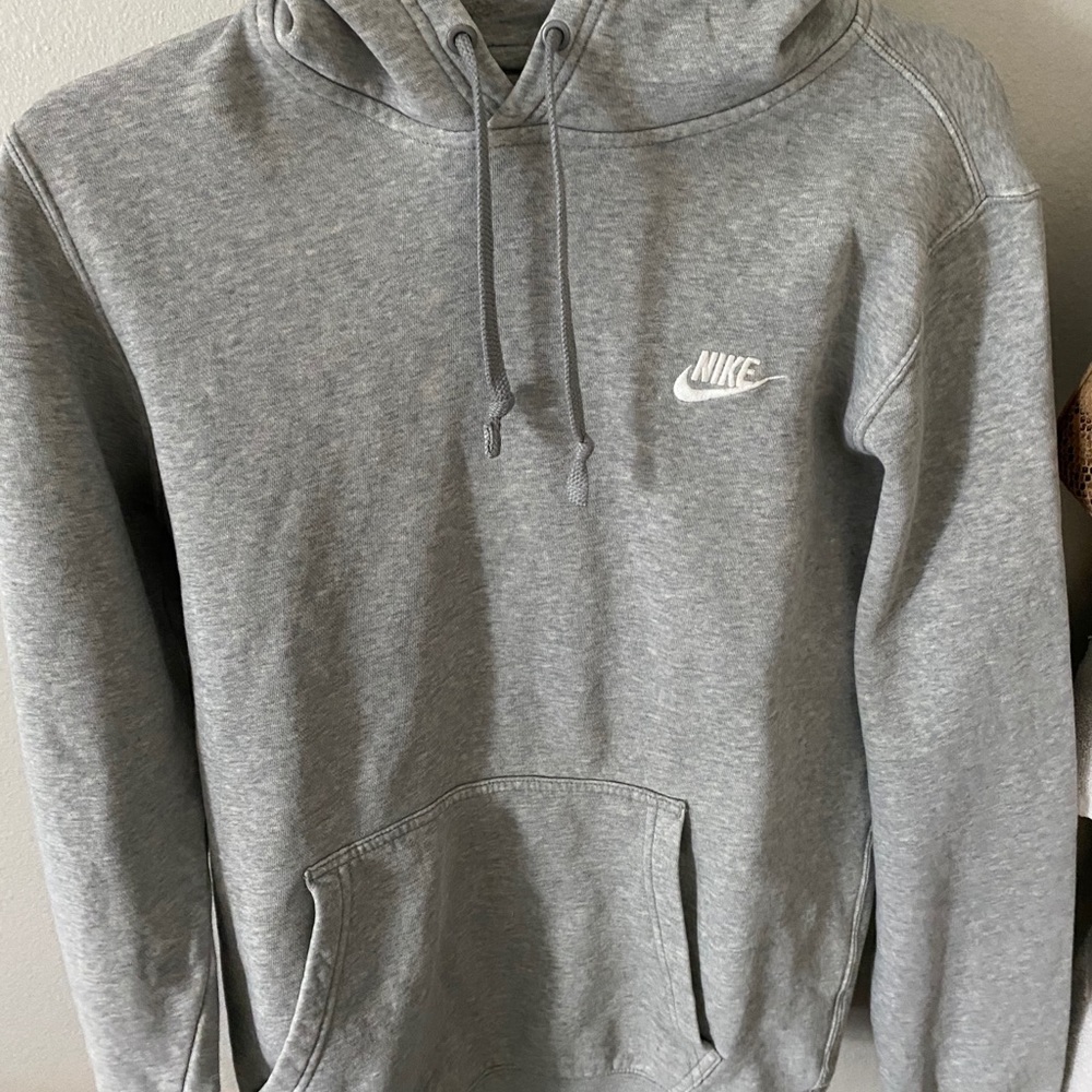 Grey nike hoodie